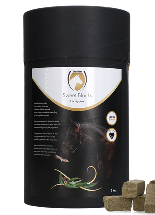 Excellent Horse Sweet Blocks Eucalyptus Eucalyptus 3 kg
