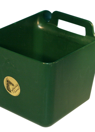 OK Plast Voerbak met ophang en handgreep 11 l Groen