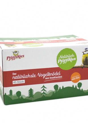 Natürlich Pfiffikus Insektenfettknödel 45er Karton