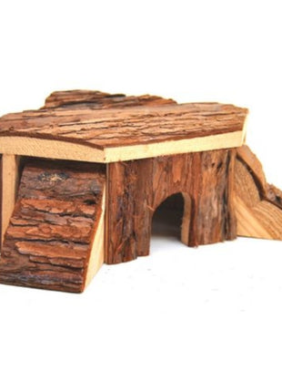 Rinden-Holzhaus