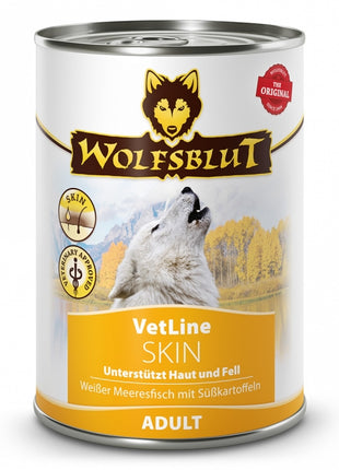Wolfsblut Dose VetLine Skin & Coat 395g