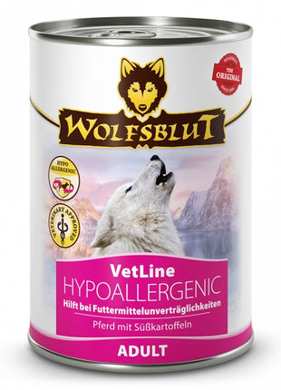 Wolfsblut Dose VetLine Hypoallergenic 395g